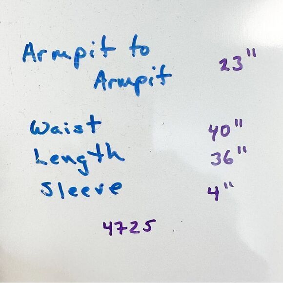 ZAPPELLE CUSTOM Medium Wash Denim Blue Cap Sleeved Pleated Trapeze Dress Sz XL - Picture 12 of 14